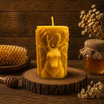 Bring warmth and elegance to your space with the&nbsp;Elk Star Candle.

Dimensions: 85mm (H) x 60mm (W)
Weight: 157g
Burn Time: Up to 35 hours

Crafted for both style and longevity, this candle features a timeless design, perfect for cozy evenings or adding a sophisticated touch to your decor. Its clean-burning wax ensures an even melt, while the captivating scent (if scented, insert details) creates a relaxing ambiance. Ideal as a gift or for personal use, the Elk Star Candle blends beauty and functionality seamlessly.
Light up your moments with the Elk Star Candle&mdash;where glow meets charm.