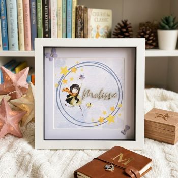 Personalised frame for girls. Perfect for birthdays and special occasions!