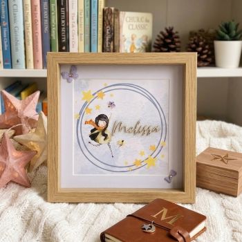 Personalised frame for girls. Perfect for birthdays and special occasions!