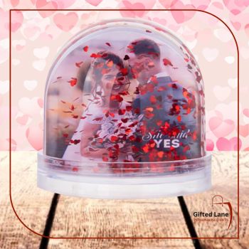 Keep a personalised photo memory of a special occasion a personalised Snow Globe for Gifted Lane. Another special personalised gift from Gifted Lane. Check out our store today like, comment and review on our full range of personalised gifts from Gifted Lane. Remember a personalised gift from Gifted Lane is always a special gift.