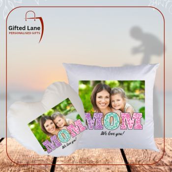 Personalised Mother's Cushion is a keepsake for a special day or occasion and a personalised gift for Mothers, Grandmothers, New Mothers even the aunties. They are available in either square shaped or heart shaped cushion and can be personalised with any picture or text on them. Another personalised gift from Gifted Lane. Remember a personalised gift from Gifted Lane is always a special gift
