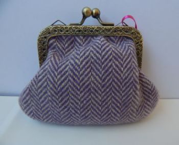 SMALL COIN PURSE. HANDMADE IN IRELAND. GIFT BOXED.