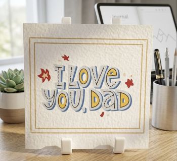 Father&rsquo;s Day card. Fully personalised
