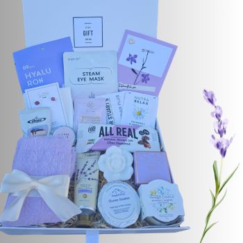 Exam Care Package/ Pamper Gift Box for Her/ Self-Care Spa Set / Stress Relief Hamper/ Encouragement Gift/ Exam Care Package &ndash; Pamper Gift