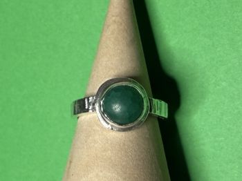 All of our silver rings are made with 100% recycled silver. We even recycle our own scrap silver when we can!&nbsp;