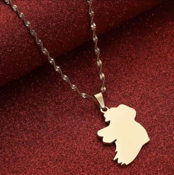 Show your love for the Emerald Isle with this stunning Gold Ireland Map Necklace. Crafted with care and inspired by traditional Irish symbolism, it’s more than jewelry — it’s a statement of identity and pride.
Material Stainless Steel:Crafted from durable stainless steel