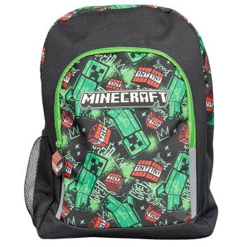 Carry your school gear or gaming kit in true Minecraft style with this spacious double-pocket backpack – perfect for fans big and small.
