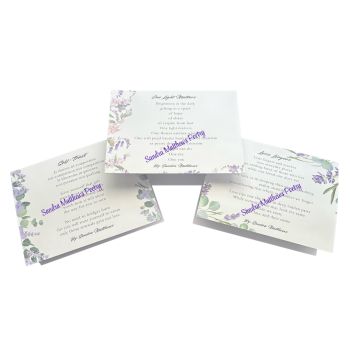 Small cards - words that touch.
Bundle of thoughtful cards with original poetry from Sandra Matthews.
Loss Lingers, One Light Matters & Self-Trust.