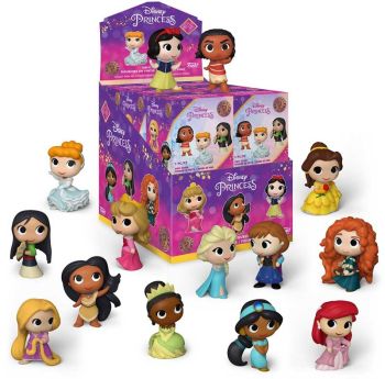 Collect one of 12 Disney Princess Mystery Minis! Each blind box includes a surprise vinyl figure—perfect for fans, collectors, and magical gift-giving.
