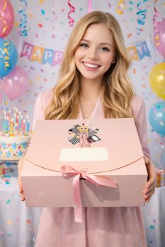 Make-Up Theme Large Gift Box
Give the gift of make-up in style!!&nbsp; Perfectly suited for adding in Pjs, make-up and lots more.&nbsp; Make it extra special in a personalised giftbox.
Box measures 31x25x12cm