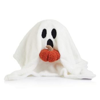 Spooky but cute Halloween Ghost Cushion&nbsp;
Holding a Pumpkin