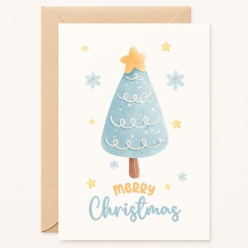 A Classic Christmas Card with Festive Cheer
Share warm holiday wishes with this timeless Christmas card, thoughtfully crafted on premium materials and finished with care. Perfect for family, friends, teachers, or coworkers, it&rsquo;s more than just a card&mdash;it&rsquo;s a keepsake they&rsquo;ll treasure.
Why You&rsquo;ll Love It

📝 Premium 300gsm Cardstock:&nbsp;Professionally printed on thick, smooth cardstock for durability and an elegant feel. The inside is blank, giving you plenty of space to write your personal Christmas wishes, family updates, or a thoughtful note.
📦 Kraft Envelope Included:&nbsp;Each card comes with a recycled kraft envelope, strong enough for posting and beautiful enough for gifting. Ready to send right out of the box.
🌍 Handmade in Ireland:&nbsp;Designed and printed in County Cork with a focus on quality and sustainability. Every purchase supports a small, independent Irish business.
🎁 A Thoughtful Holiday Greeting:&nbsp;Suitable for grandparents, parents, friends, teachers, and coworkers alike. A heartwarming way to spread festive spirit that feels personal and memorable.
💚 Eco-Friendly Choice:&nbsp;Both card and envelope are fully recyclable, using responsibly sourced FSC-certified paper to help protect forests and the future.
✨ Quality You Can Feel:&nbsp;Smooth, sturdy, and professionally finished&mdash;this card is made to last as a special holiday keepsake.

