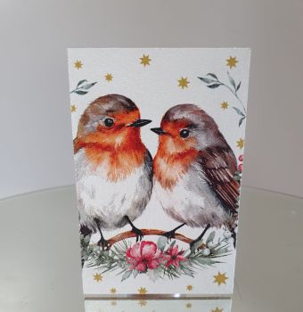 LChristmas Greetings Cards
Hand painted and hand decorated with decoupage&nbsp;
All cards are coming with white envelope in a cellphone bag.
Size: 10cm/15cm
&nbsp;