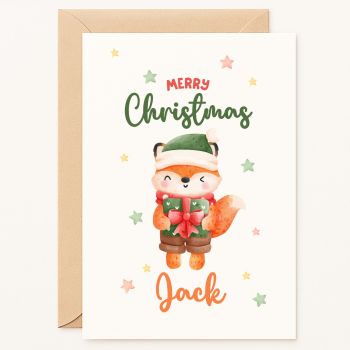How to Personalize Your Card:
Select your desired card size (A6 or A5).
In the designated "Personalization Box" (or notes to seller during checkout), please clearly provide the name you would like printed on the card (e.g., "Charlotte"). Please double-check the spelling for accuracy to ensure perfection!
Why You’ll Love It
📝 Premium 300gsm Cardstock: Professionally printed on thick, smooth cardstock for durability and an elegant feel. The inside is blank, giving you plenty of space to write your personal Christmas wishes, family updates, or a thoughtful note.
📦 Kraft Envelope Included: Each card comes with a recycled kraft envelope, strong enough for mailing and stylish enough for gifting. Ready to send straight out of the box.
🌍 Handmade in Ireland: Thoughtfully designed and printed in County Cork with a focus on quality and sustainability. Every purchase supports a small, independent Irish business.
🎁 A Thoughtful Holiday Greeting: Perfect for grandparents, parents, friends, teachers, and coworkers. A versatile Christmas card that brings festive cheer to kids and adults alike.
💚 Eco-Friendly Choice: Both card and envelope are recyclable, made with responsibly sourced FSC-certified paper to protect forests and the future.
✨ Quality You Can Feel: Smooth, sturdy, and professionally finished—made to last as a special holiday keepsake.