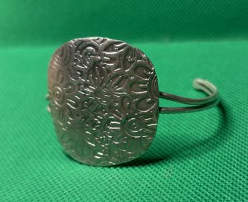 All of our silver rings are made with 100% recycled silver. We even recycle our own scrap silver when we can!&nbsp;