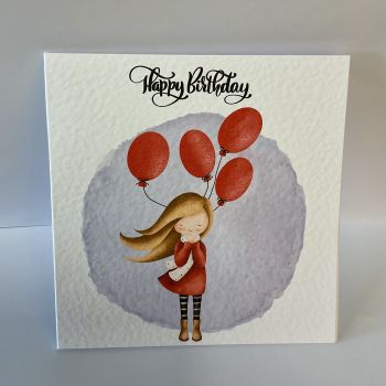 Handmade birthday card.