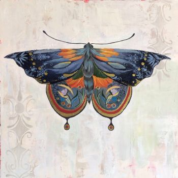 Oil on canvas. 60cm &times;60cm