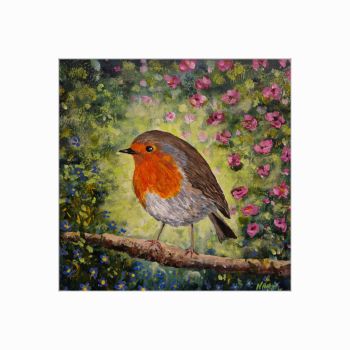 Robins Garden limited edition print.