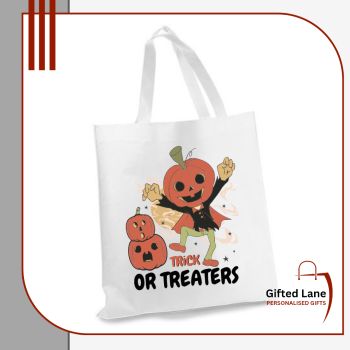 Personalised Halloween Trick or Treat Bag is a unique way to personalise a bag for Trick or Treating on Halloween night. Another special personalised gift from Gifted Lane. Check out our store today and see, like, comment and review on our full range of personalised gifts from Gifted Lane.