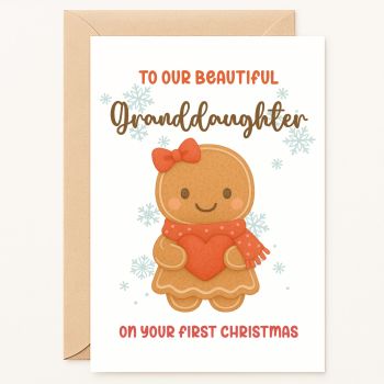Personalised&nbsp; Christmas Card | Handmade in IrelandWould you be able to give me a sweet Christmas card for a child? This personalised card is printed on premium 300gsm cardstock and comes with a kraft envelope. Handmade in Ireland by Printarelle&mdash;blank inside for your own message and perfect for kids, nieces, nephews, and grandchildren.
How to Personalize Your Card:

Select your desired card size (A6 or A5).
In the designated "Personalization Boxes", please clearly provide text &nbsp;you would like printed on the card
Please double-check the spelling for accuracy to ensure perfection!

Why You&rsquo;ll Love It


📝 Premium 300gsm Cardstock: Printed on thick, smooth cardstock for a durable, elegant finish. The inside is blank, providing you with plenty of room to write heartfelt Christmas wishes, share family updates, or include a personal note.


📦 Kraft Envelope Included: Each card comes with a sturdy, recycled kraft envelope &mdash; perfect for mailing and gifting. Ready to send straight away.


🌍 Handmade in Ireland: Designed and printed in County Cork with care and attention to detail. Every purchase supports a small, independent Irish business.


🎁 A Versatile Holiday Greeting: Ideal for grandparents, parents, friends, teachers, or coworkers. A thoughtful Christmas card that spreads festive cheer to kids and adults alike.


💚 Eco-Friendly Choice: Both card and envelope are recyclable and made with responsibly sourced FSC-certified paper, making this a sustainable gift.


✨ Quality You Can Feel: Professionally finished, smooth, and sturdy &mdash; crafted to last as a meaningful holiday keepsake.

