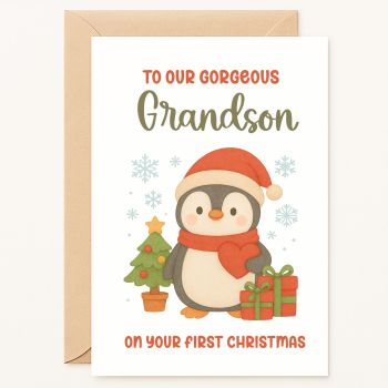 Personalised Christmas Card | Handmade in IrelandWould you be able to give me a sweet Christmas card for a child? This personalised card is printed on premium 300gsm cardstock and comes with a kraft envelope. Handmade in Ireland by Printarelle—blank inside for your own message and perfect for kids, nieces, nephews, and grandchildren.
How to Personalize Your Card:
Select your desired card size (A6 or A5).
In the designated "Personalization Boxes", please clearly provide text you would like printed on the card
Please double-check the spelling for accuracy to ensure perfection!
Why You’ll Love It
📝 Premium 300gsm Cardstock: Printed on thick, smooth cardstock for a durable, elegant finish. The inside is blank, providing you with plenty of room to write heartfelt Christmas wishes, share family updates, or include a personal note.
📦 Kraft Envelope Included: Each card comes with a sturdy, recycled kraft envelope — perfect for mailing and gifting. Ready to send straight away.
🌍 Handmade in Ireland: Designed and printed in County Cork with care and attention to detail. Every purchase supports a small, independent Irish business.
🎁 A Versatile Holiday Greeting: Ideal for grandparents, parents, friends, teachers, or coworkers. A thoughtful Christmas card that spreads festive cheer to kids and adults alike.
💚 Eco-Friendly Choice: Both card and envelope are recyclable and made with responsibly sourced FSC-certified paper, making this a sustainable gift.
✨ Quality You Can Feel: Professionally finished, smooth, and sturdy — crafted to last as a meaningful holiday keepsake.