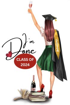🎓 I’m Done! Personalised Graduation Card – Deluxe Keepsake Edition 🎓
Celebrate their incredible achievement with our “I’m Done!” Personalised Graduation Card, a beautiful keepsake they’ll treasure forever.
Choose from different skin tones, hair colours, and clothing options to create a graduate that truly represents them — making this the most personal graduation card ever!
✨ Personalise with:• Graduate’s Name• Date of Graduation• School, College, or University Name• Course or Degree Title
Celebrate their big day in style with a graduation card that’s as unique as their journey.