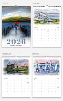 A4 Art calendar 