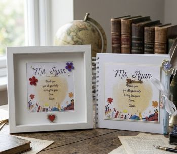 Fully Customisable Teacher's Gift Set.
&nbsp;