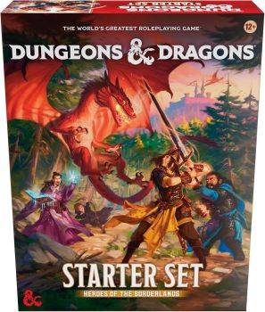 Begin your journey into the world&rsquo;s greatest roleplaying game with Heroes of the Borderlands &ndash; a fast and intuitive D&amp;D starter set designed for newcomers and families. With streamlined rules, quick character creation, and modular storytelling, you&rsquo;ll be ready to play in minutes.