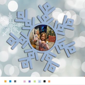 📸 Snap & Stick: Personalized Photo Ornament!
 
Make your Christmas tree (or fridge!) unforgettable with our unique 3D Printed Photo Ornament.
This isn't your grandma's bauble! It's a modern, versatile way to showcase your favorite memory.
Your Photo, Our Snowflake: We beautifully frame your uploaded image within an elegant snowflake design.
3D Printed On Demand: Crafted just for you with precise detail.
Two Ways to Display:
Hang: Place it on your tree.
Stick: Adhesive backing lets you stick it anywhere (walls, windows, lockers!).
Quick Specs:
Total Size: 12 cm across.
Photo Size: 5 cm diameter.
The perfect, thoughtful, personalized gift that sticks around!