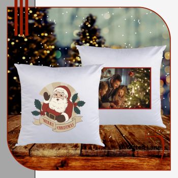 Create a memory with a Personalised Christmas Cushion from Gifted Lane. These Cushions are white in colour and are available in either a square shape cushion or heart shaped cushion and can be personalised with any picture or name or text on them on both sides of the cushion. Another special personalised gift from Gifted Lane and would make an ideal present for someone special this Christmas.