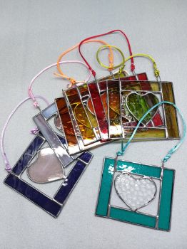 Stained Glass Decoration - Ornament, Christmas Bauble, Gift, Suncatcher, Window/Wall/tree hangings, gift, garden art
💠 Options available as pictured
💠 Allow for some color difference
