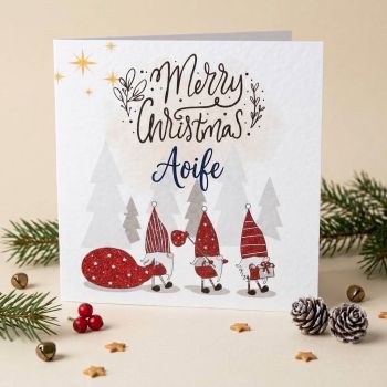 Hammered textured card.