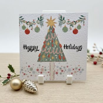 Hammered textured cardstock