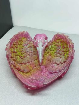 Raven Skull with Wings Trinket Bowl Jewellery Dish - Ready 2 go and Custom Made - Edgar Allen Poe's Poetic Nevermore Bird Creature Treasure Keep - 17cm - Made w Resin
- Nevermore Raven Skull Trinket Jewellery Dish
Edgar's Raven Trinket Bowl: From the macabre minds of our in-house design team is this romantically Gothic Trinket Bowl inspired by "The Raven" from the writings of Edgar Allen Poe.&nbsp;
🌟 Available as Ready to go &amp; Custom Made&nbsp;
🌟 If custom made chosen let me know from the last picture which colors would you like it made with.