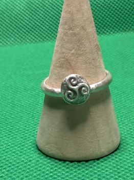 All of our silver rings are made with 100% recycled silver. We even recycle our own scrap silver when we can!&nbsp;