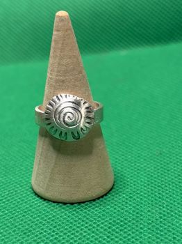 All of our silver rings are made with 100% recycled silver. We even recycle our own scrap silver when we can!&nbsp;