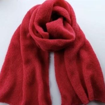 
Our Alpaca wool and silk scarves are handcrafted from two of the most luxurious natural fibres in the world &ndash; (80% Alpaca | 20% Silk).
Feather light and superbly soft and warm, this scarf is the perfect finishing touch to any coat or jacket.
This limited-edition collection offers a selection of timeless colours, inspired by the changing shades of the Irish Atlantic Way.
A timeless, elegant wardrobe essential, it makes the perfect luxury gift for any occasion.
Colour: Rust

Feels exquisite against the skin
Size: Generous size 170 x 35 cm
Beautifully gift wrapped with ribbon, from my studio in Dublin, Ireland
Oeko-Tex certified and ethically sourced
Care: Hand wash in warm water using a mild detergent. Lay on a flat surface to dry.

&nbsp;