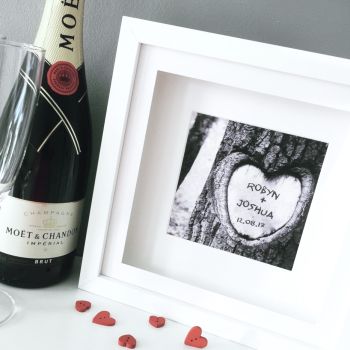 Personalised Frame for the happy couple, whatever the occasion!&nbsp;