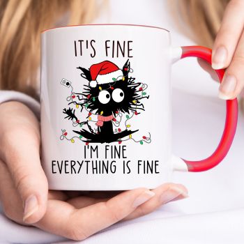








Meet the ultimate &ldquo;I&rsquo;m totally fine&rdquo; Christmas companion &mdash; a frazzled festive cat tangled in more lights than your tree. This hilarious mug is perfect for anyone sprinting through December on caffeine and pure denial. One look at this disheveled fluffball and you&rsquo;ll feel instantly understood. Perfect for gifting&hellip; or for surviving the season yourself.




&nbsp;

&nbsp;




&nbsp;

