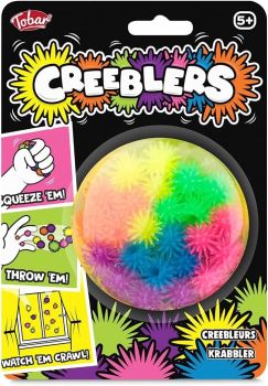 &bull; Sticky Creeblers&bull; Spiky balls&bull; Neon colours&bull; 24 balls included&bull; Pack dimensions: 20.5 x 14 x 1cm