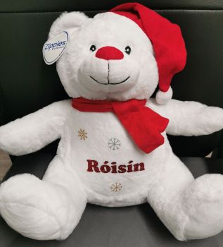 Zippies personalised santa bear