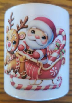 Ceramic Santa moneybox
