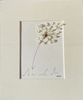 Make a wish sea glass art! Sea glass was hand picked &nbsp;from the beaches and rocks of Sandycove Co Dublin. Each piece is unique and handmade locally. Frames with glass fronts panel are sourced from Wicklow. Free postage in Ireland . Give a sustainable handmade Irish gift!