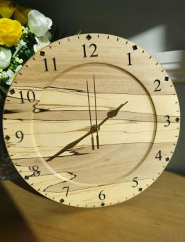 Spalted Beech Clock
300mm x 35mm
