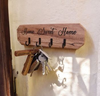 Solid Beech Key hooks (4 hooks)