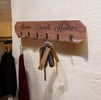 Solid Beech Key hooks (6 hooks)