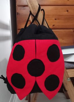 Handmade Ladybird backpack&nbsp;