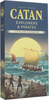 
Official 5&ndash;6 Player Extension for CATAN Explorers &amp; Pirates (6th Edition). 
Adds components to include up to two extra players.
Expansion required.

&nbsp;
