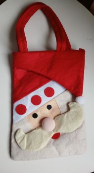 Santa Christmas gift bag
